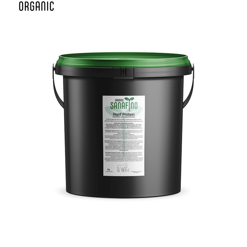 Sanafino Hanfprotein organic, für Pferde