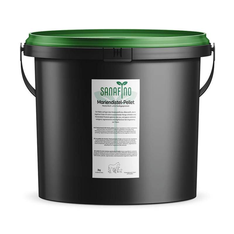 Sanafino Mariendistel Pellets für Pferde