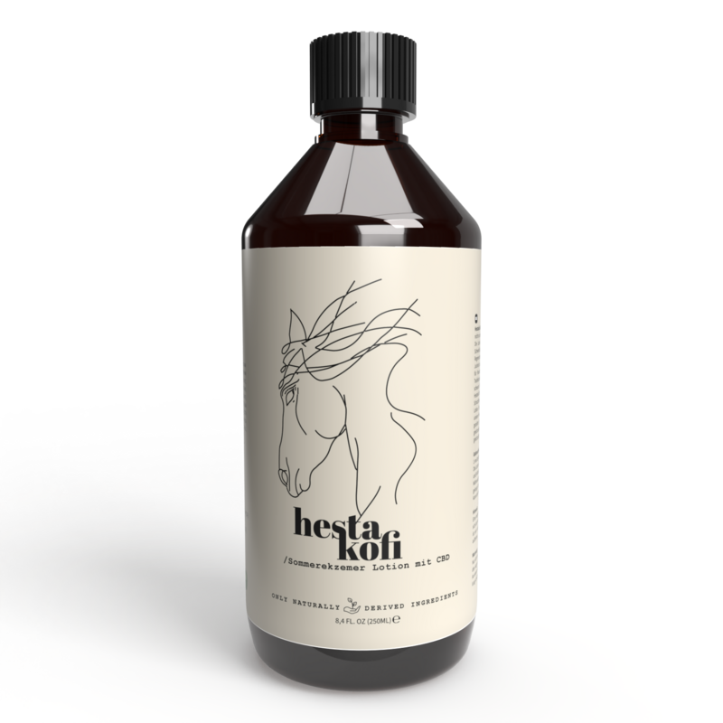 Hestakofi Lotion gegen Juckreiz - Sommerekzem - mit CBD