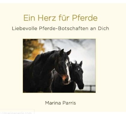 Buch Ein Herz für Pferde, Marina Parris