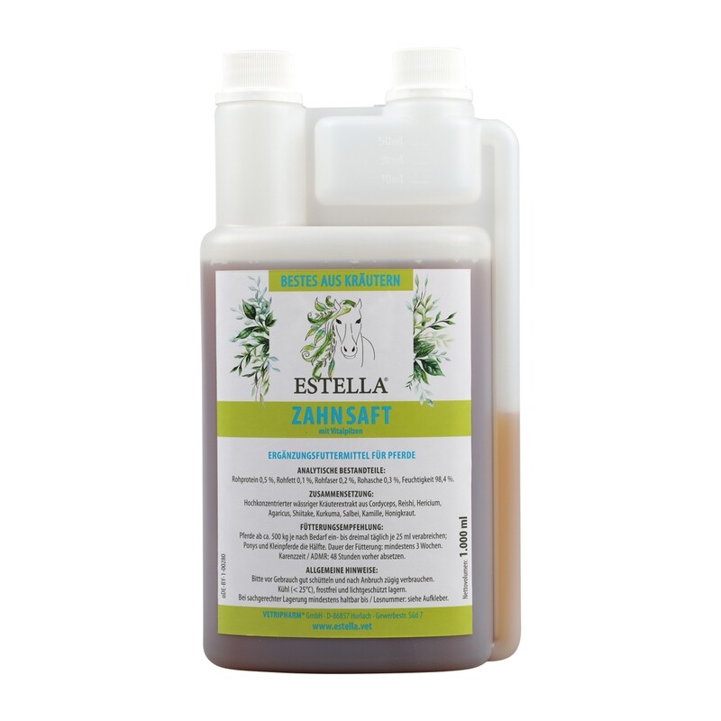 Estella Zahnsaft (mit Vitalpilzen)