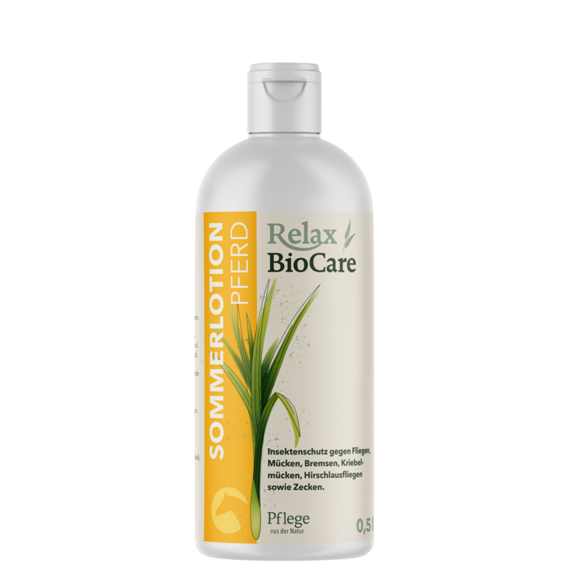 Relax Biocare - Sommerlotion für Pferde: letzte Stücke!
