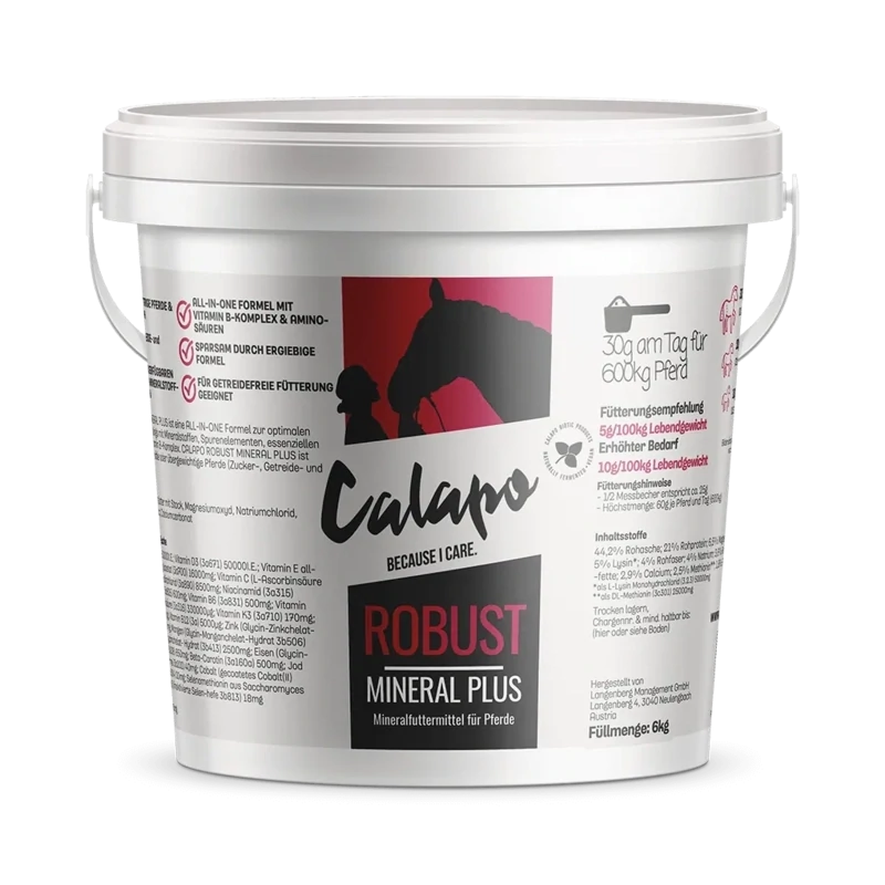 Calapo Robustmineral Plus für Pferde
