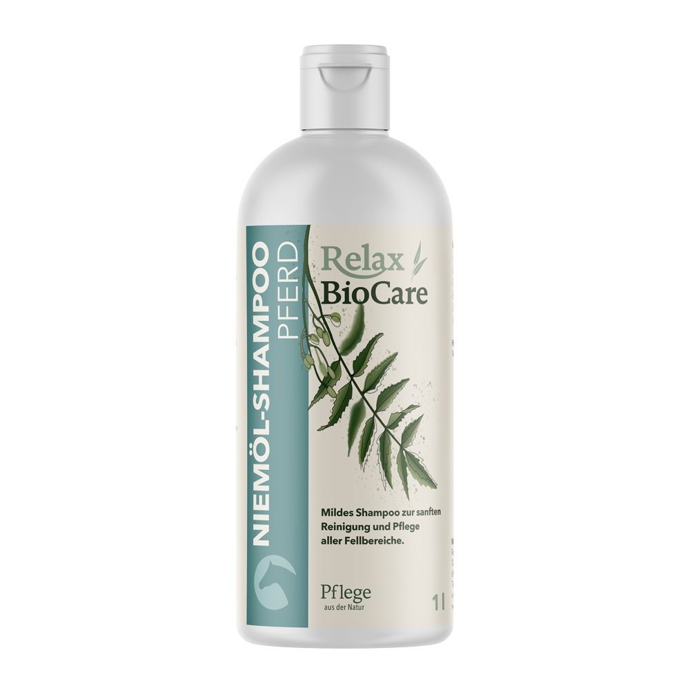 Relax Biocare Niem-öl Shampoo für Pferde