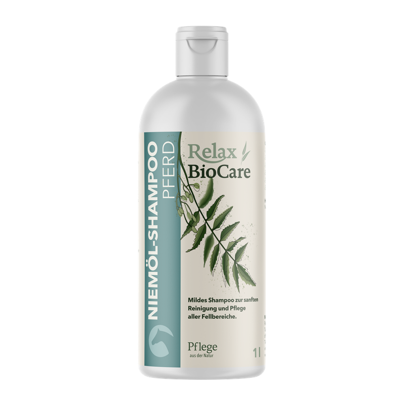 Relax Biocare Niem-öl Shampoo für Pferde