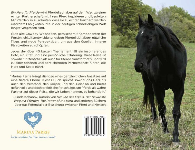 Buch Ein Herz für Pferde, Marina Parris