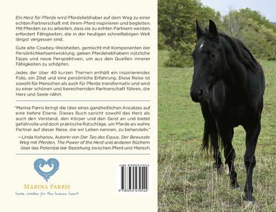 Buch Ein Herz für Pferde, Marina Parris