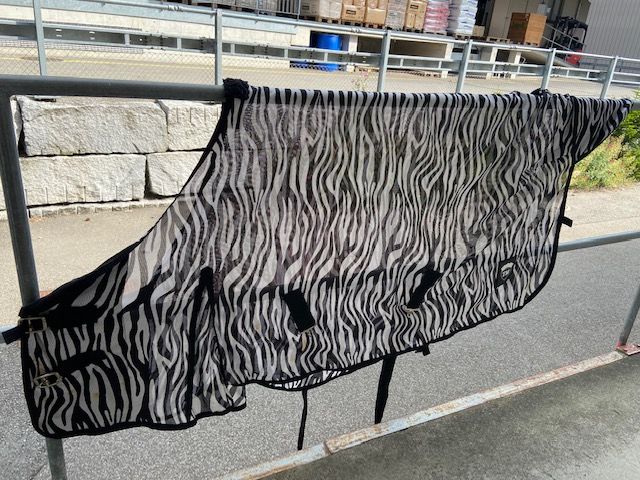 Zebra Fliegendecken 125 cm
