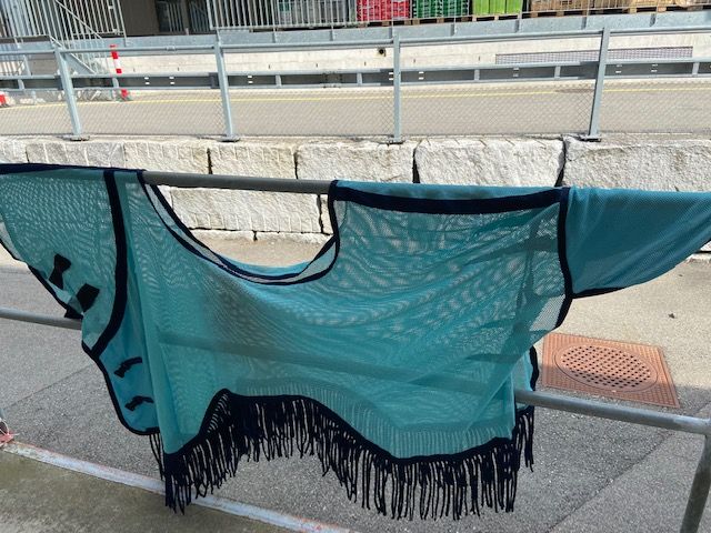 Ausreit - Fliegendecke mit Sattelausschnitt 125 cm