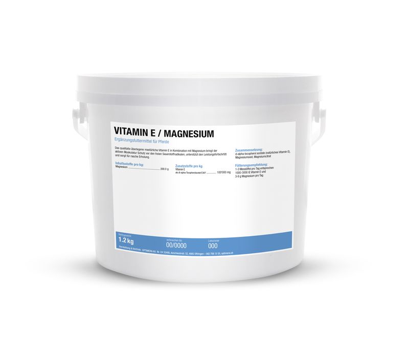 Optimera Magnesium und Vitamin E, für Pferde