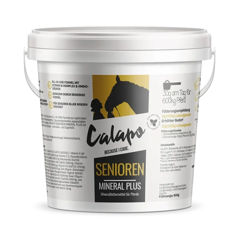 Calapo Seniormineral plus für Pferde