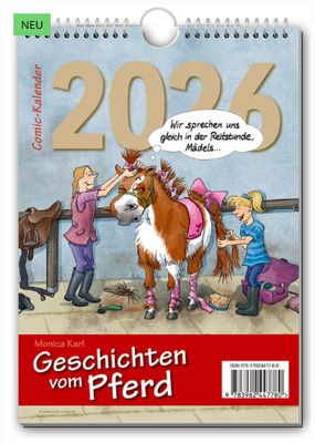 Comic-Kalender - Geschichten vom Pferd 2026