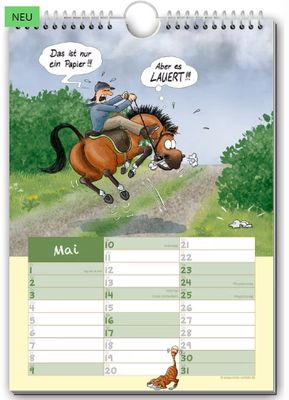 Comic-Kalender - Geschichten vom Pferd 2026