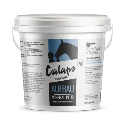 Calapo Aufbaumineral Plus für Pferde