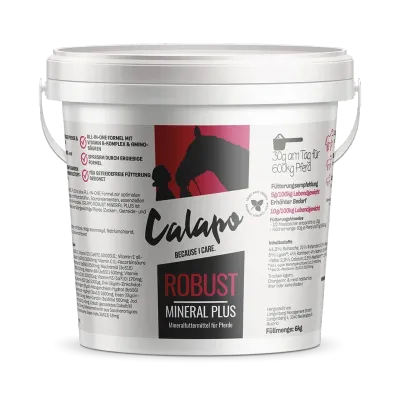 Calapo Robustmineral Plus für Pferde