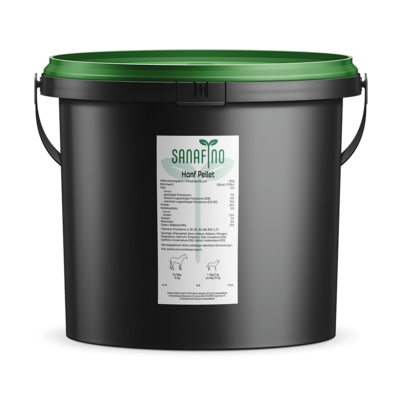 Sanafino Hanf Pellets für Pferde