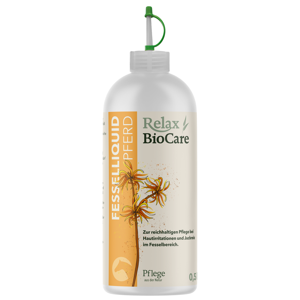 Relax Biocare - Fessel Liquid für Pferde mit Lebermoos