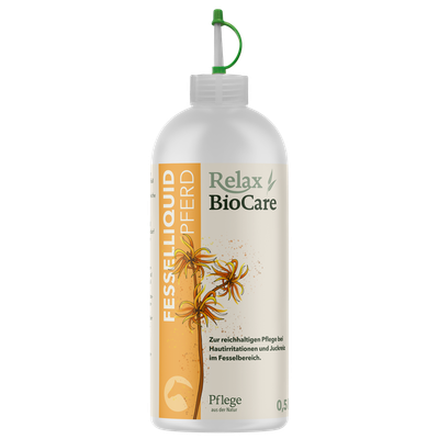 Relax Biocare - Fessel Liquid für Pferde mit Lebermoos