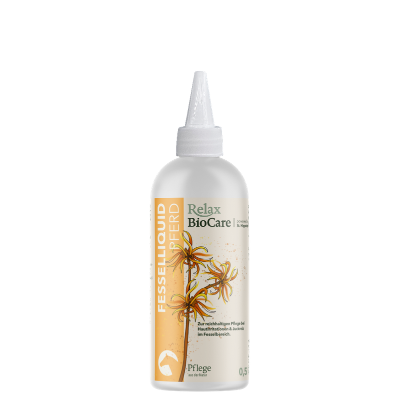 Relax Biocare - Fessel Liquid für Pferde mit Lebermoos