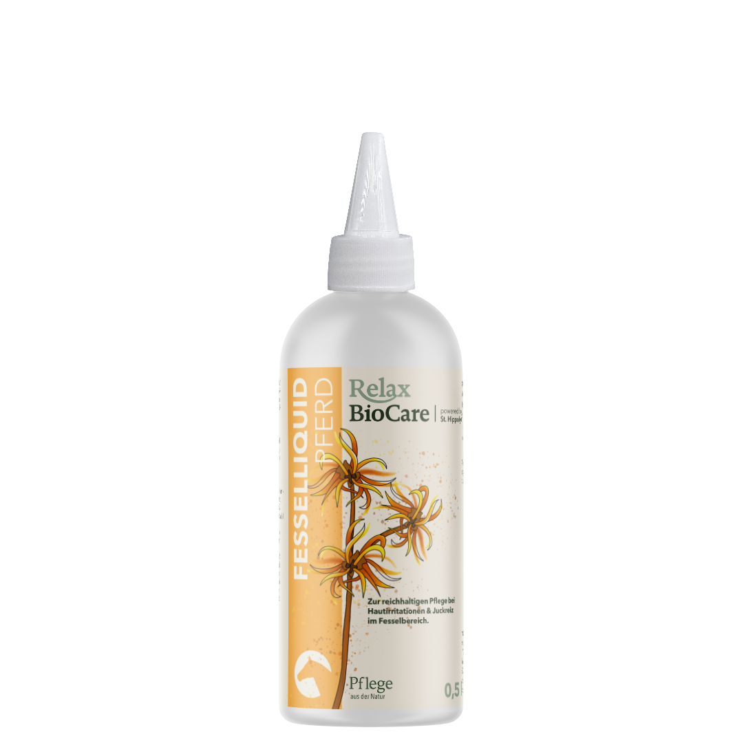 Relax Biocare - Fessel Liquid für Pferde mit Lebermoos, Menge:: 500 ml