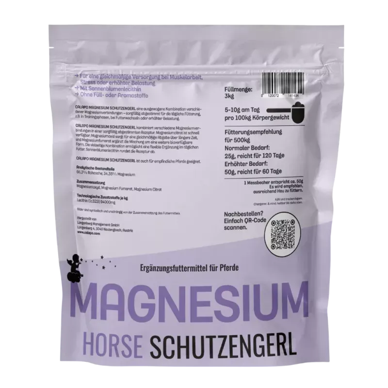 Calapo Magnesium Schutzengerl für Pferde