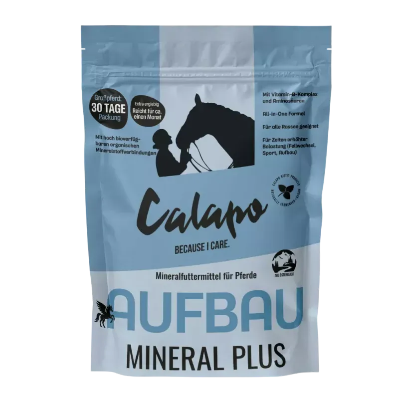 Calapo Aufbaumineral Plus für Pferde