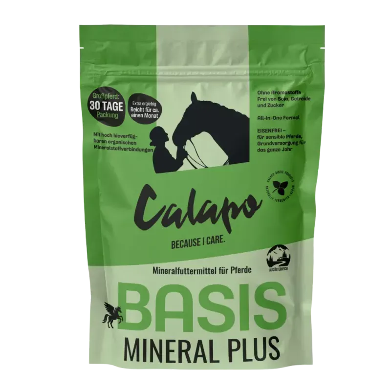 Calapo Basismineral Plus für Pferde - ohne Eisen