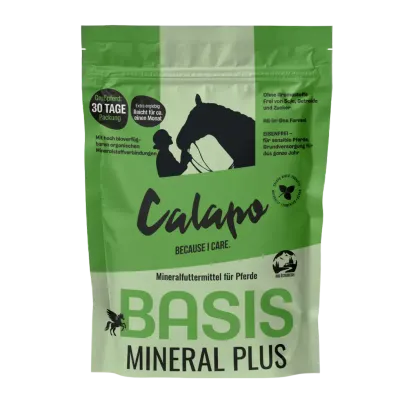 Calapo Basismineral Plus für Pferde - ohne Eisen