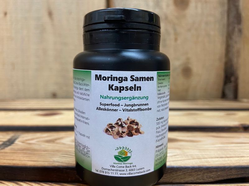 Moringa Samen Pulver Kapseln