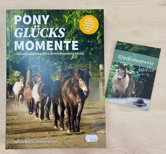 Buch "Pony Glücksmomente" - Ideen für kleinere und grössere Paddocks