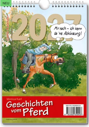Comic-Kalender - Geschichten vom Pferd 2027 Comic-Kalender - Geschichten vom Pferd 2027