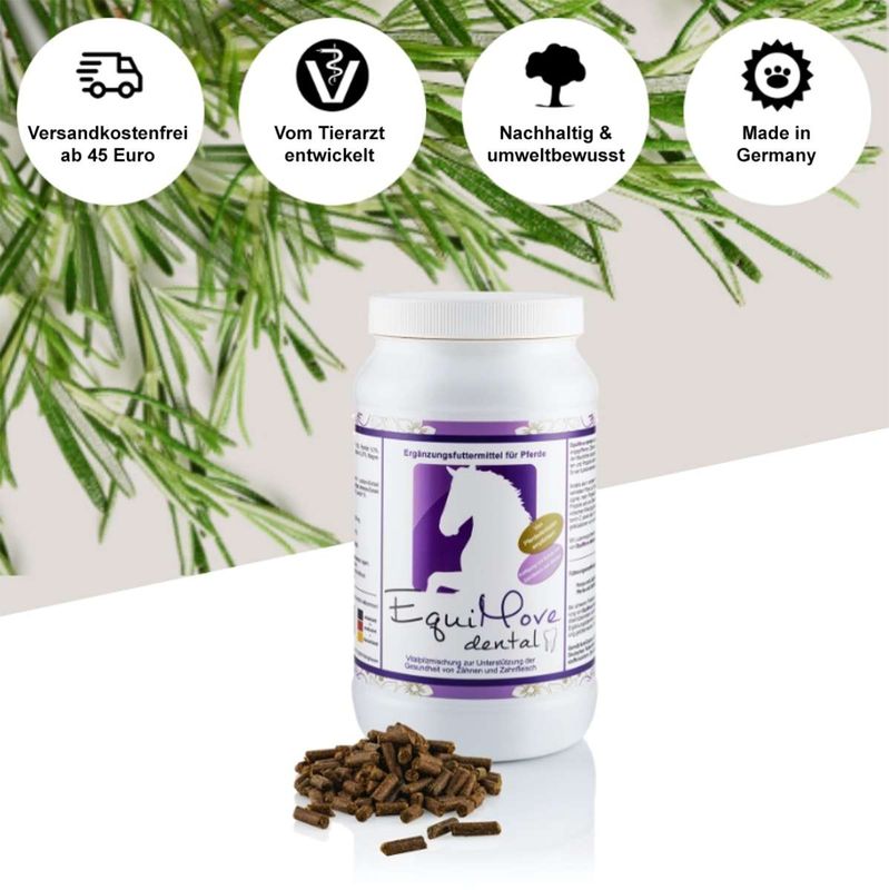 EquiMove dental - mit Vitalpilzen