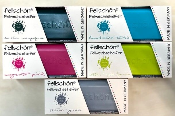 Fellschön Fellwechsel Striegel - verschiedene Farben