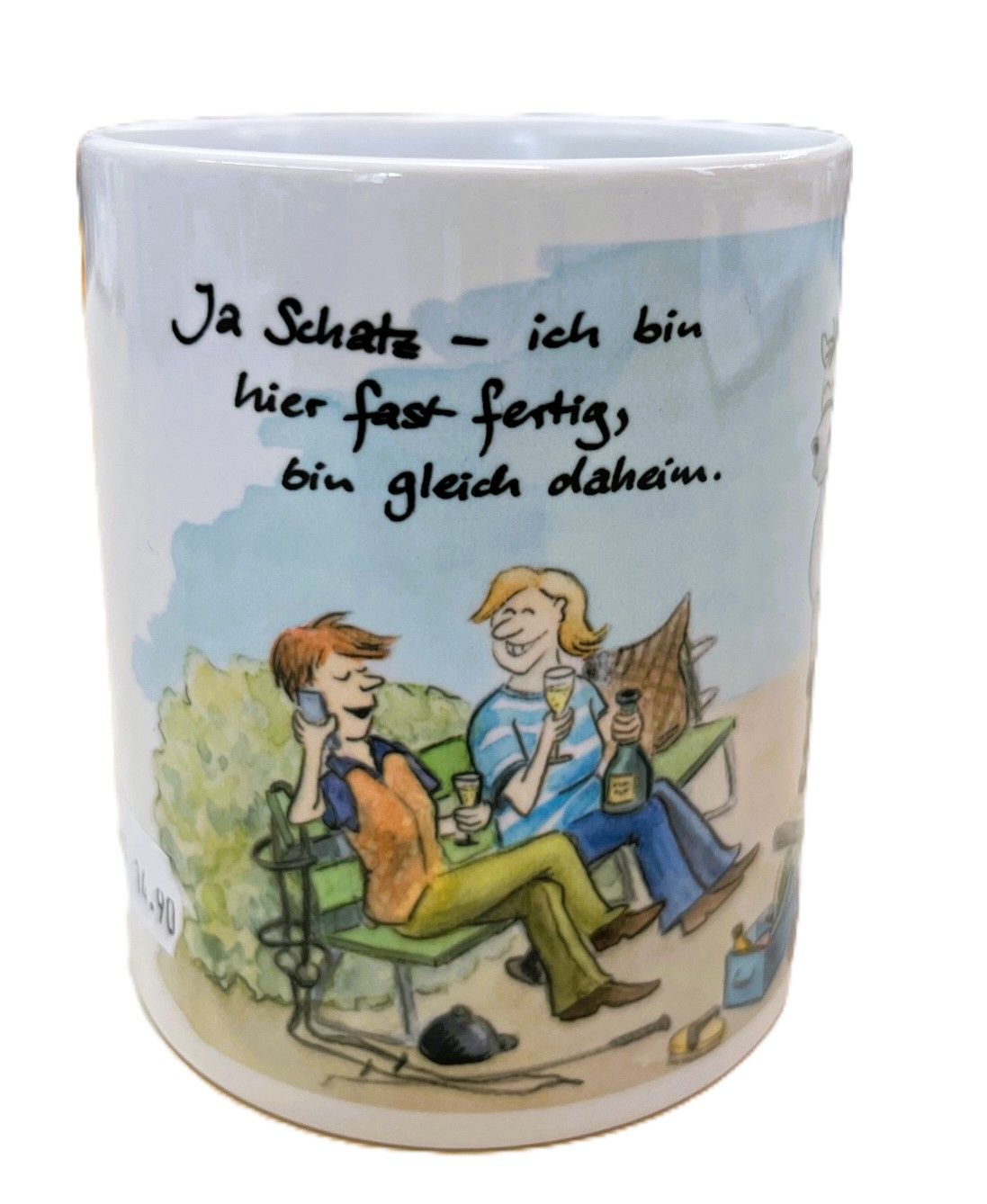 Tasse "Schatz ich komme bald.."