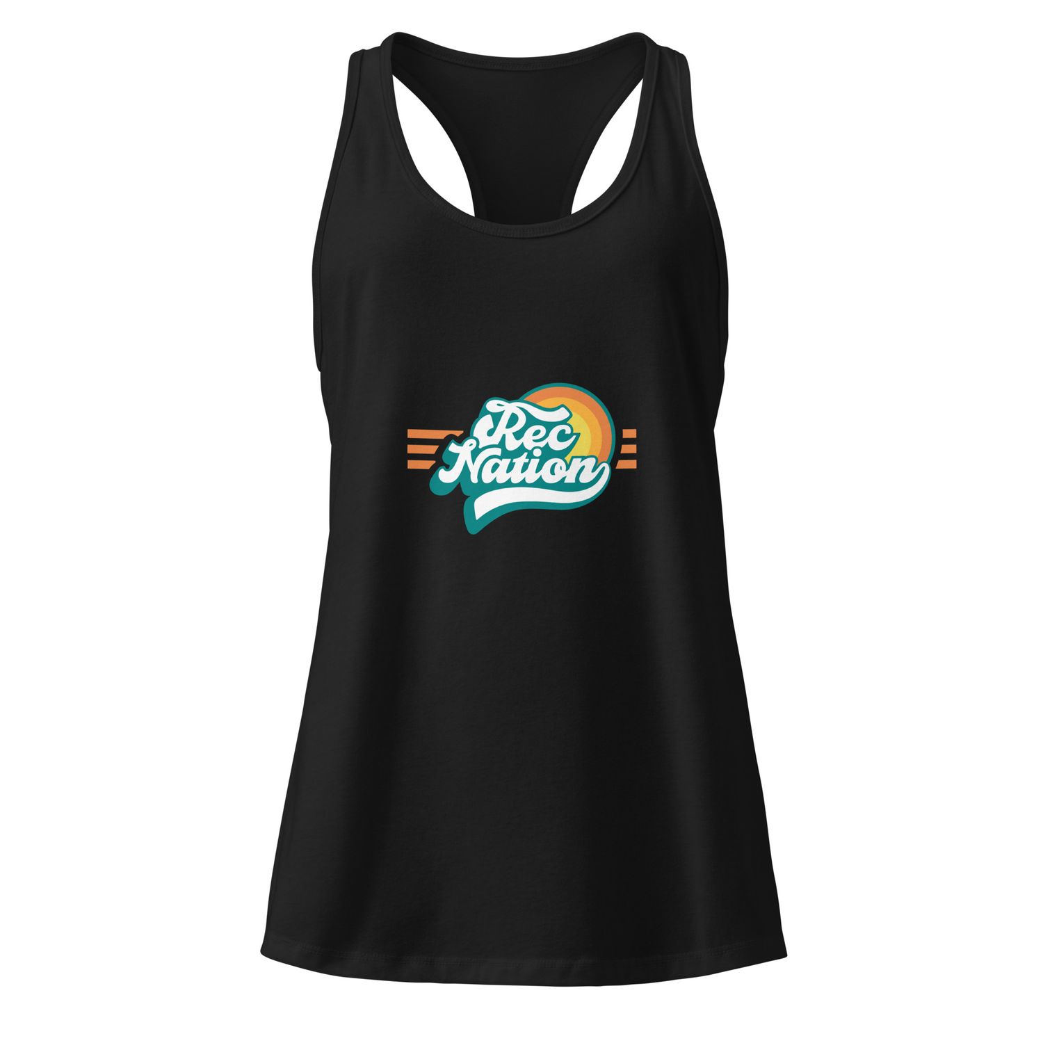 Women’s fitted racerback tank top