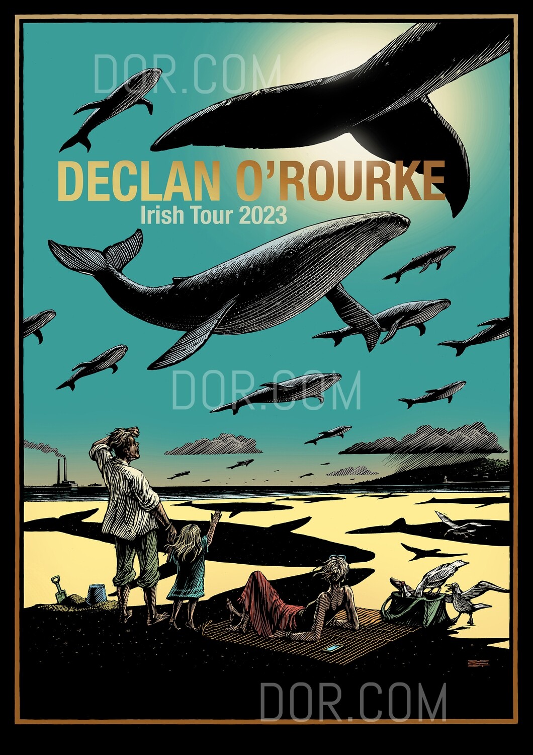The Whale poster! (DOR Irish Tour 2023)