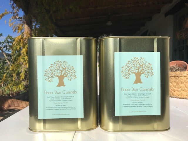 2 Blikken Nieuwe Bio Extra Virgen Olijfolie Vroege Oogst (november 2025) - 2 blikken van 2,5 liter KOOP NU 2 BLIKKEN MET 5 EURO KORTING!