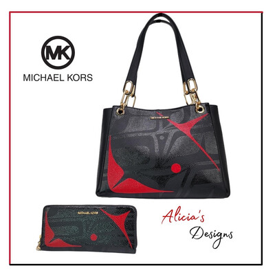 Red Strength -  Purse & Wallet Set