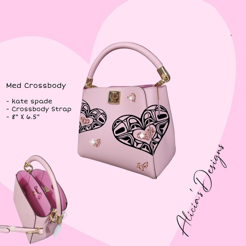 Med Pink Satchel
