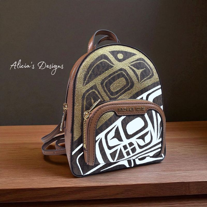 Mini Brown Backpack