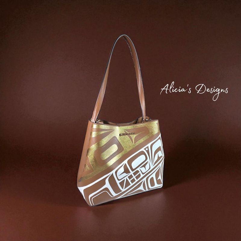 Brown Shoulder Strap Purse