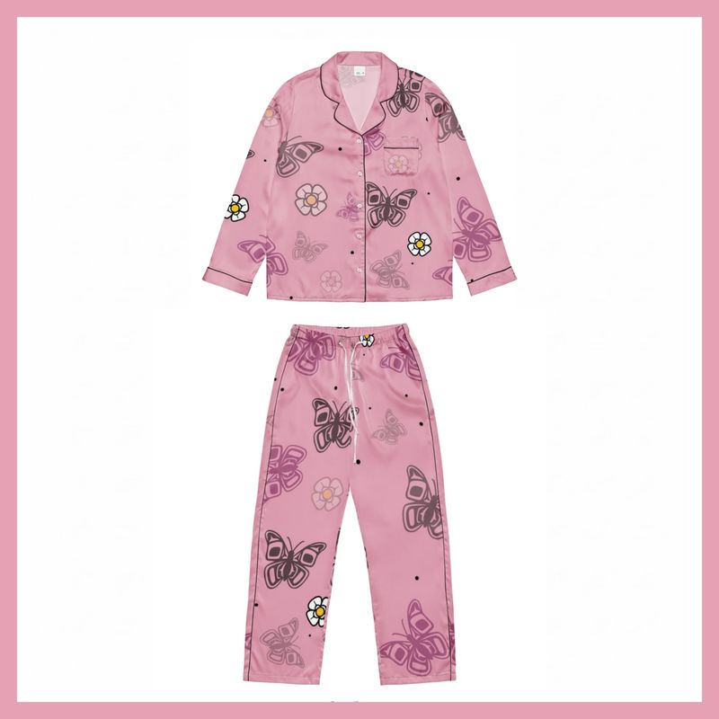 Pajama Pants Set - Butterfly
