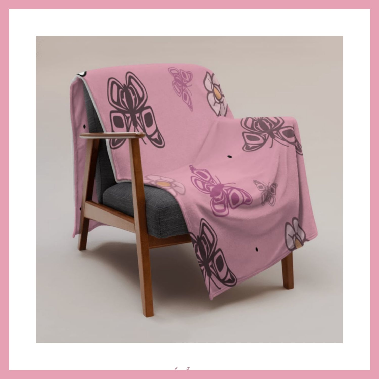 Butterfly Throw Blanket