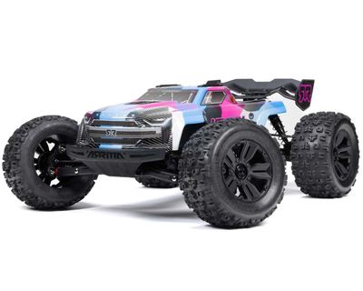 1/8 KRATON 4X4 6S BLX BRUSHLESS V6 SPEED TRUCK RTR (Blue/Pink)