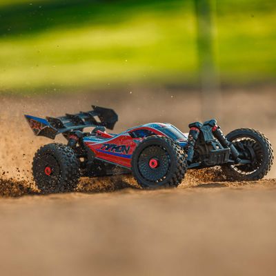 ARRMA 1/8 Typhon Mega 665 4X4 RTR Brushed Buggy Red