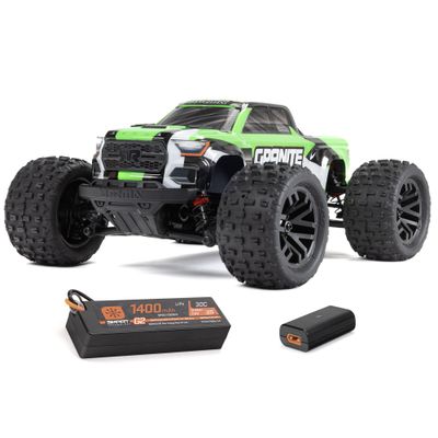 ARRMA 1/18 Granite GROM 4X4 RTR Brushed Monster Truck Green