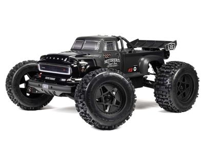 1/8 NOTORIOUS 4X4 6S BLX BRUSHLESS V6 STUNT TRUCK RTR (Black)