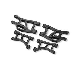 Black Front Upper &amp;amp; Lower Suspension Arms (L&amp;amp;R) — 10831