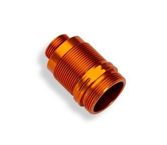 Orange Aluminum Short Mini GTR Shock Body — 10866-ORNG