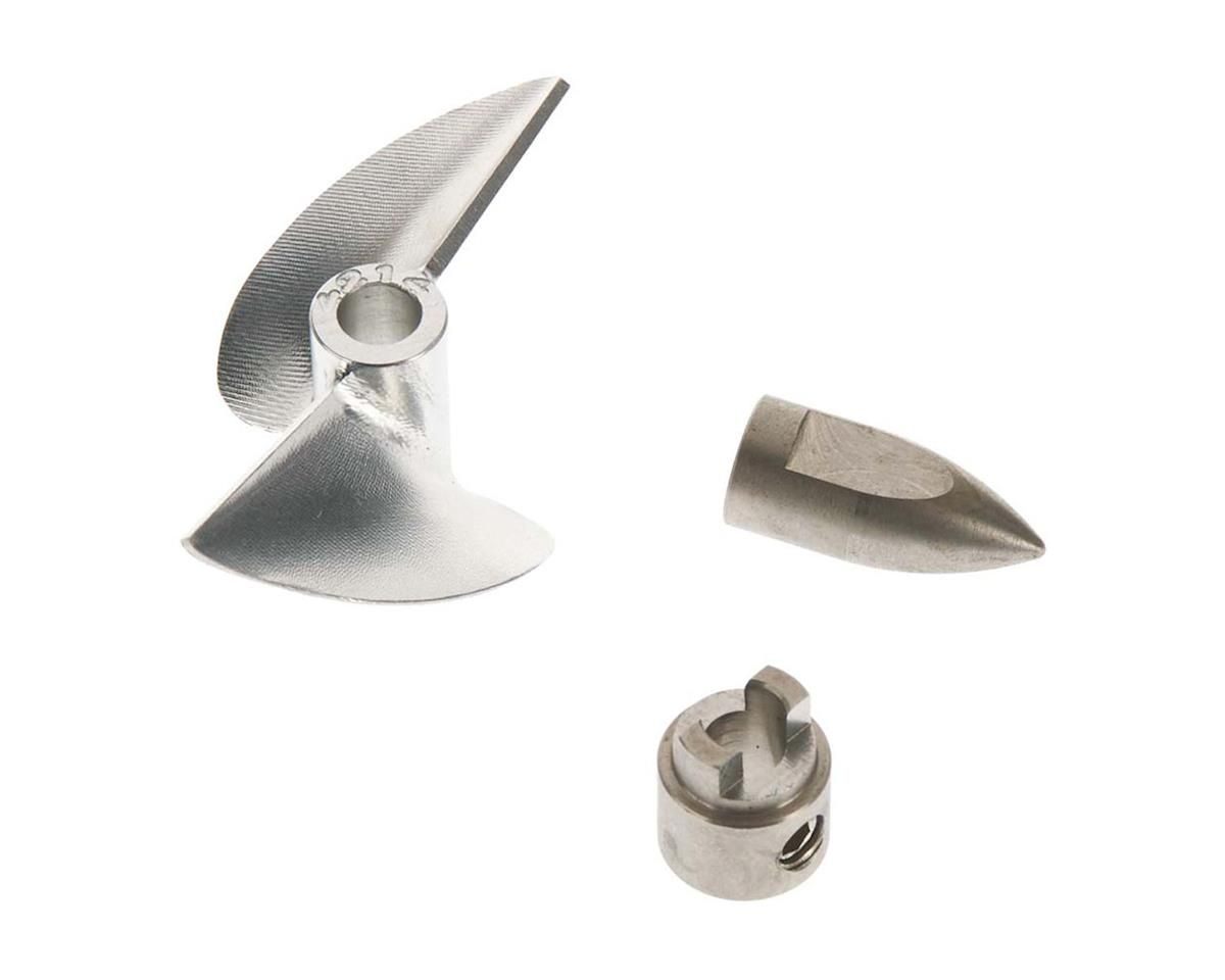 Hot Racing Propeller Set w/Bullet Nut for Traxxas M41/Spartan — HRASPN1000H